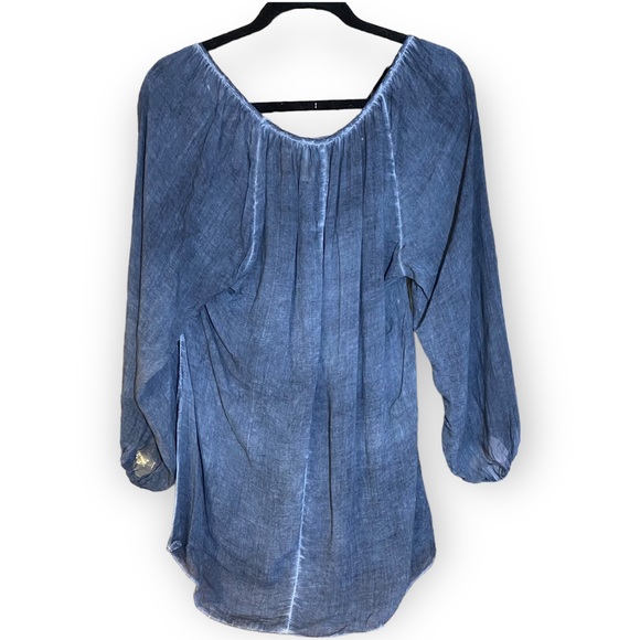 2for$35 ANTHROPOLGIE Saturday/Sunday Fara Peasant Top Size Small - Picture 11 of 13